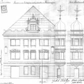 Načrt za prenovo fasade iz leta 1800